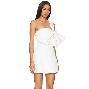 Bardot Bella bow mini dress